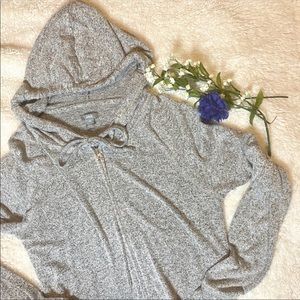 Aerie soft zip up jacket with hood